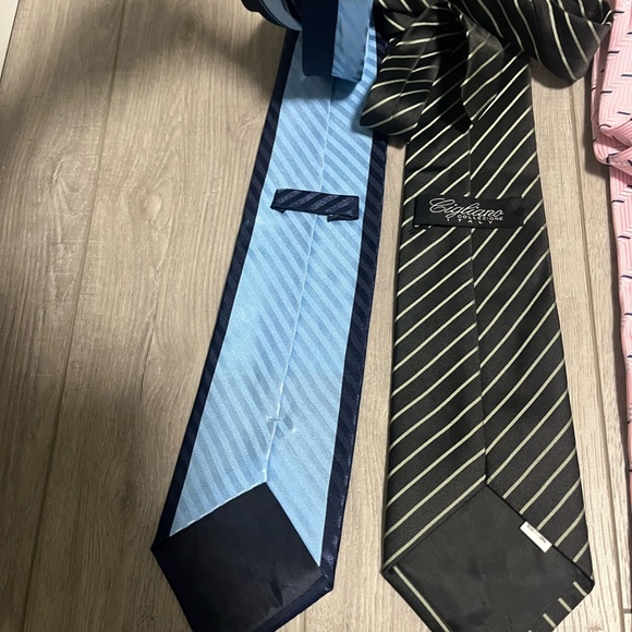 3/$20 Lot of 3 Men's Neck Ties Misc Brands Stripe Designs - Picture 7 of 7